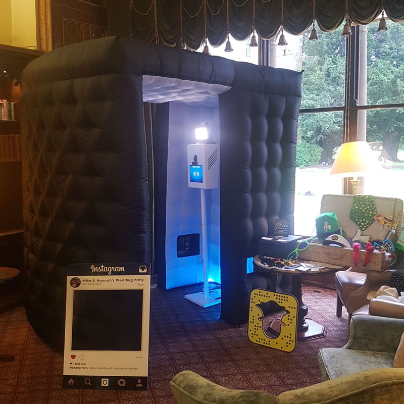 Black-Inflatable-Photo-Booth-Hire