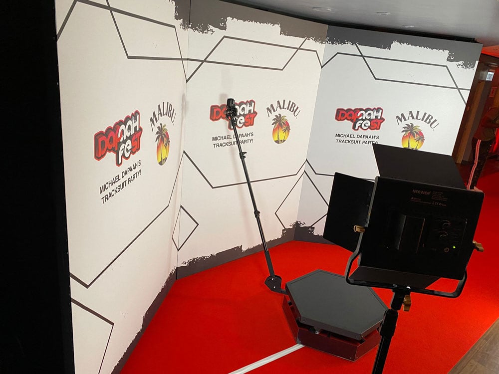 360 Photo Booth Hire Brand Activation