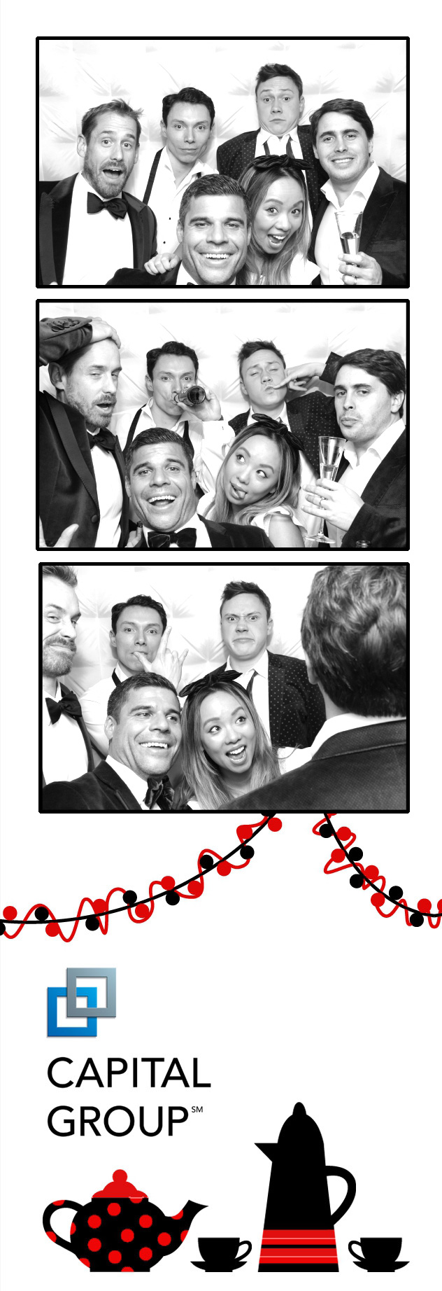 Black-and-white-Photo-Booth-Strip